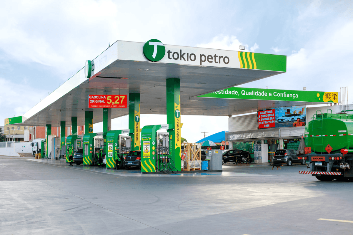 Tokio Petro - Nova Odessa - Vista da estação de combustível